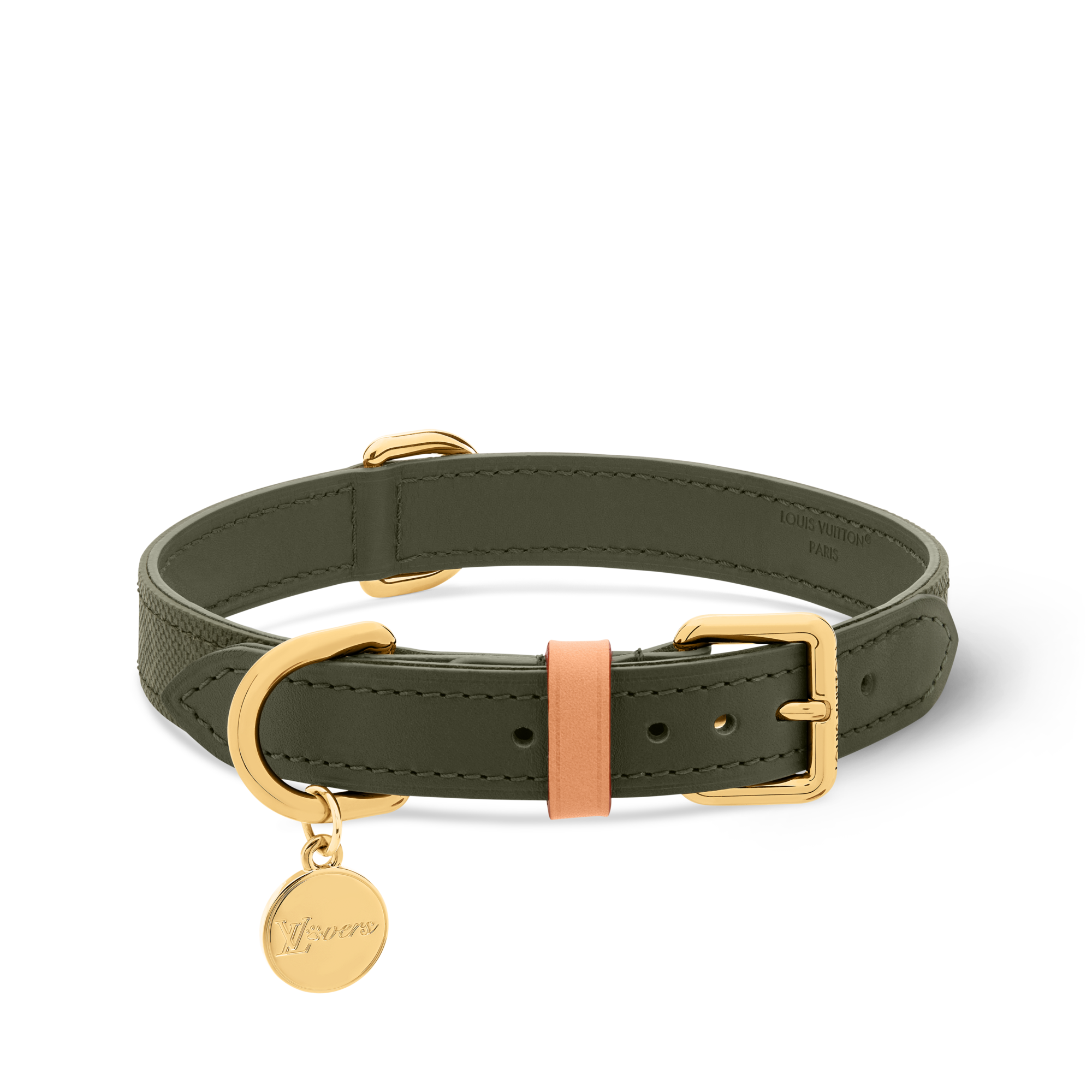 Louis Vuitton レザー首輪 ドックカラーMM Dog Collar MM S00 - Pets Accessories GI1587 | LOUIS VUITTON